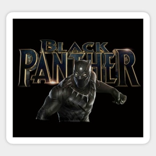 Black Panther Logo mode 3 Layer Sticker